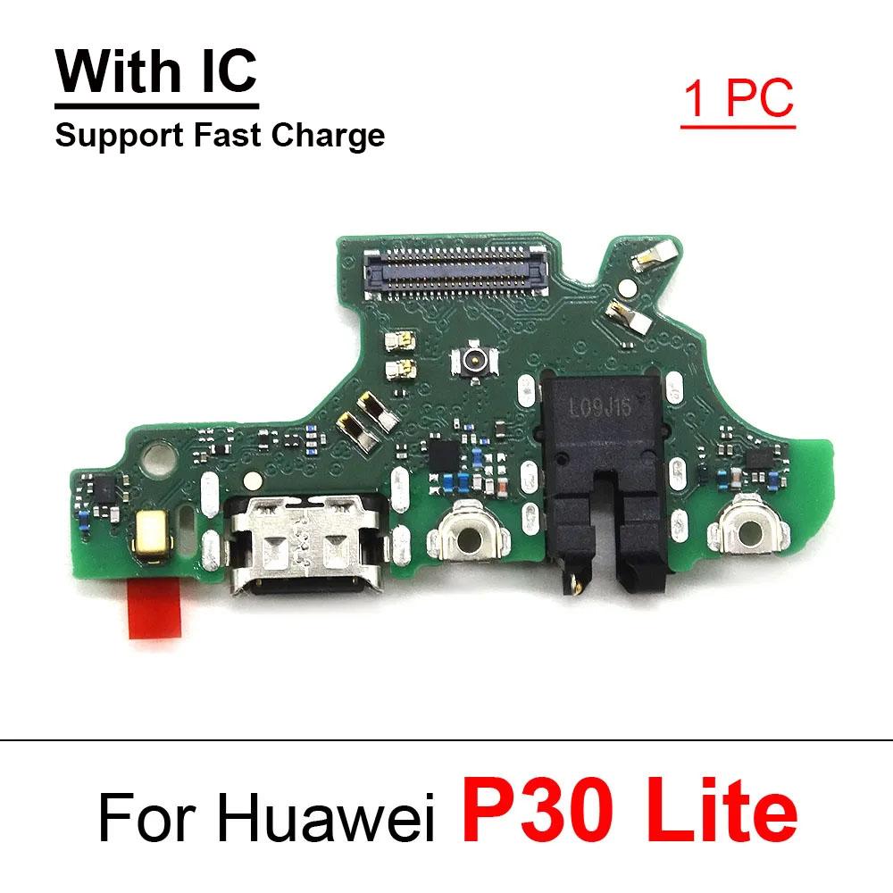 USB Charging Port Socket Jack Plug Board For Huawei P30 / P30 lite Nova 4e / P30 Pro Charger Dock Connector Flex Cable