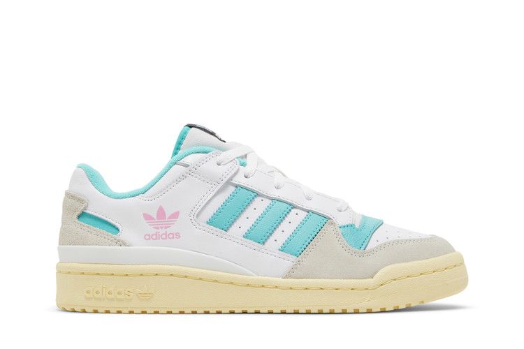 Men's Sneakers adidas Forum Low White Mint Footwear White/Bliss Pink/Mint Rush
