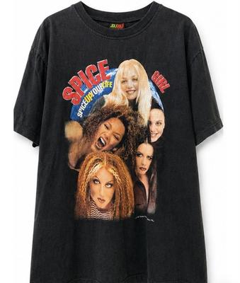 Vintage 90s Spice Girls Spice Up Your Life T-Shirt Large Unisex T-Shirt