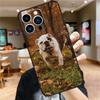 French Bulldog Case For iPhone 17 Pro Max 16 15 14 11 12 13 Mini Plus 16e 17 Air Bumper Cover Accessories
