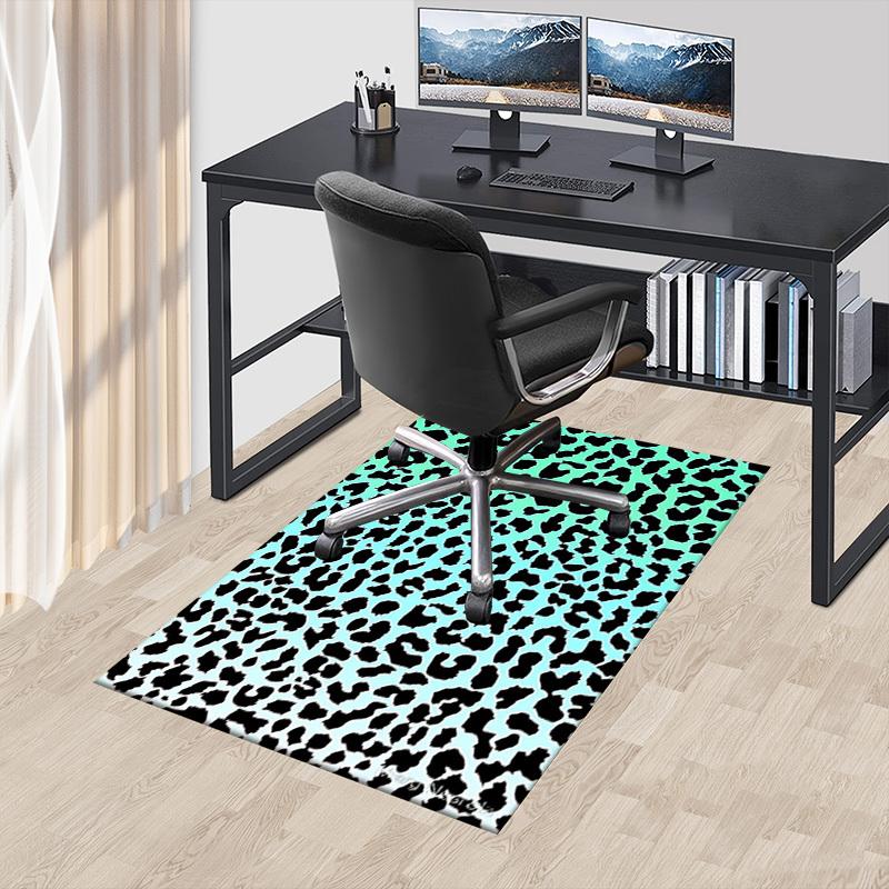 1PC Leopard print Extra Large Non Slip Floor carpet, Office, family, bedroom Large Area Rug Indoor Rugs, Vibrant Colors
