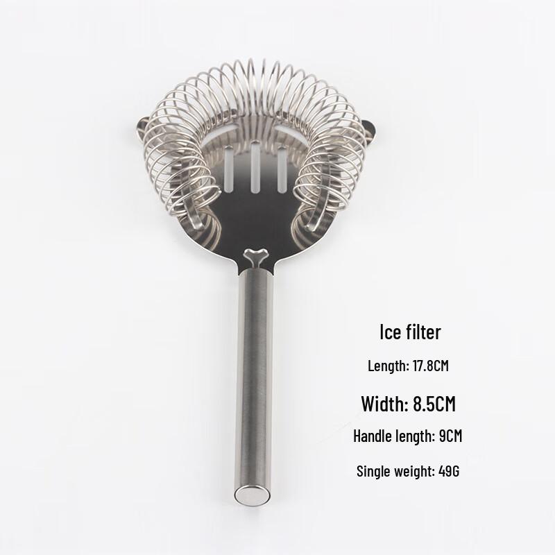 9-teiliges Cocktailshaker-Barwerkzeugset aus Edelstahl