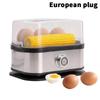 Stainless Steel Egg Cooker With Auto Shut Rapid Eggs Cooker Electric 6 Egg Capacity Boiled Corn And Potatoes Egg Boiler
