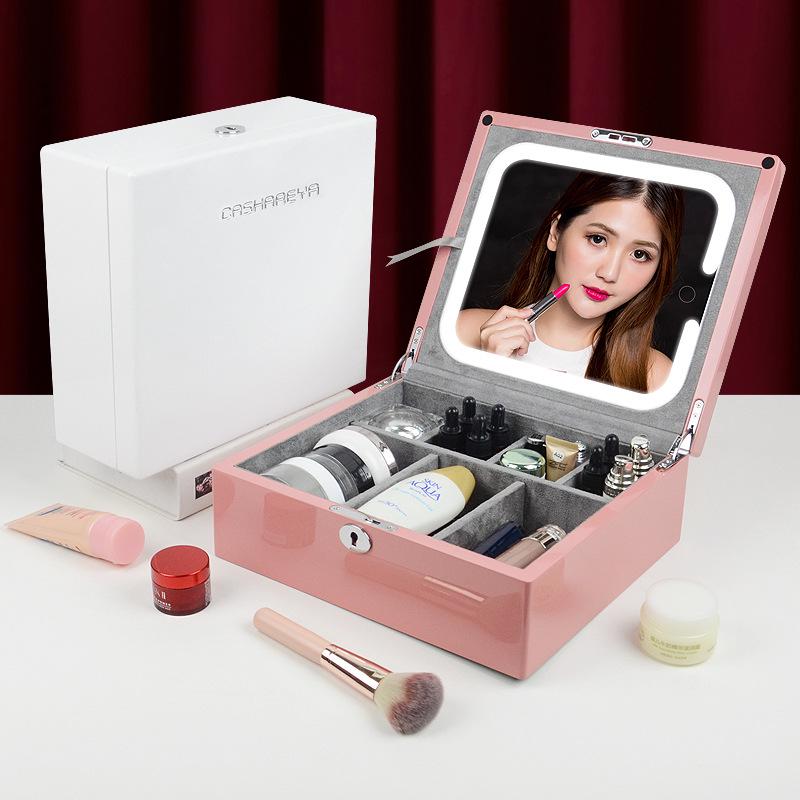 Lüks Şeffaf Seyahat Kozmetik Çantası - Üst Düzey PVC Makyaj Düzenleyici