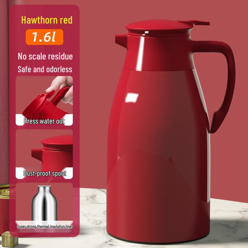 2024 Insulated Glass Thermos Flask - Large Capacity Water Kettle