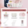 Kangmo Cute Strawberry Ceramic Dinnerware Set