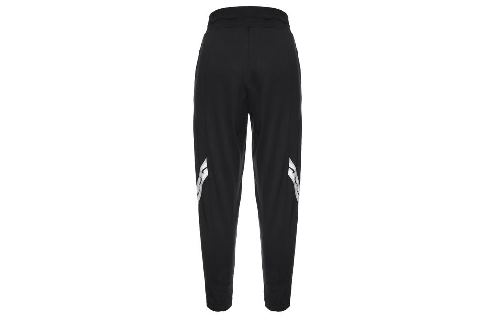 Nike THERMA FIT ONE Color Block Retro Sports Belt With Cone Cut High Rise Ankle Length Fleece Lined Knitted Sweatpants FB5441-010