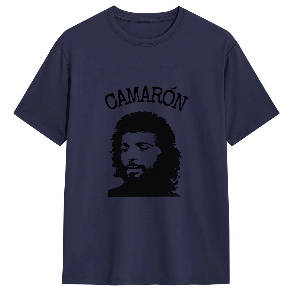 Camarone De La Isla T Shirt Summer Popular T Shirts Unisex Pure Cotton O Neck Oversized Tees Short Sleeve Vintage Tshirt