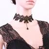 Women Vintage Lace Choker Necklace Collarbone Choker Collar Necklace for Various Outfit and Special Occasion