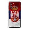 Serbien Flagge Abzeichen Handyhülle Für Samsung Galaxy S25 Edge S24 S23 S22 S21 Ultra S20 FE 5G S10 S10E S9 Plus Weiche TPU Hülle