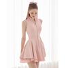 Fashion Tennis Golf Clothing Ladies Sleeveless Lace Sports Dress Quick Dry Half Zip Slim Dresses Women Girls Sports Jersey Skirt
