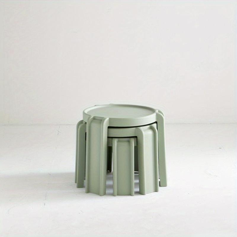 1Pc round balcony tea table coffee table ins wind living room side few outdoor tea table bedroom round table personality simple