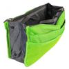 Organisateur de sac à main - SHOP-STORY - Vert - 100% nylon - 13 compartiments - Lavable en machine