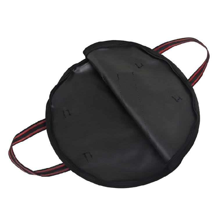 10Inch Dumb Drum Bag Oxfords Cloth Snare Drum Case Carrying Bag with Zippers