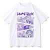 Trend Loose Tops Unisex Street Hip Hop Fashion Casual T-Shirt Anime K-Pop Demon Hunters Tees Harajuku O-neck Casual Shirt Gift