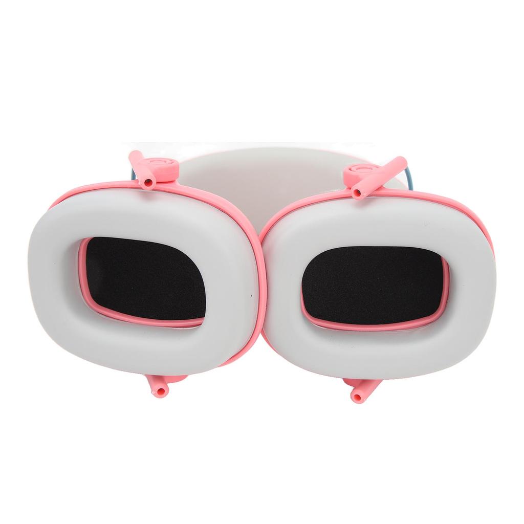 25DB Noise Reduction Earmuffs Noise Cancelling Headset Hearing Protection Ear Muffs for Shooting Mowing Pink
