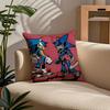 Anime S-Sonic the H-Hedgehog Pillow Case Comfort Sofa Bed Silky Elegant Invisible Zipper Custom Decorative Cushion Cover