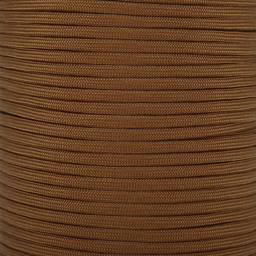 550 Reflective Paracord Parachute Cord Lanyard 9 Strand 100m (Black)