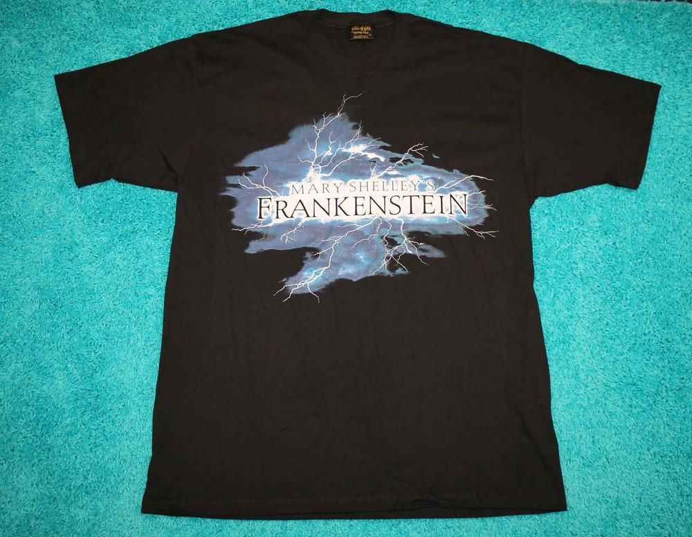 REPRINT vintage 90s 1994 mary shelley s Frankenstein movie t shirt Size S-4XL Unisex T-Shirt XL