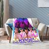 Saja Boys Kpop Demon Hunters Blankets  Flannel Awesome Soft Throw Blanket for Chair Covering Sofa  Winter