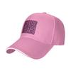Neon Pink Leopard Print  Cheetah Pattern Cap Baseball Caps Adjustable Hat Hip Hop Summer Unisex Baseball Hats Customizable