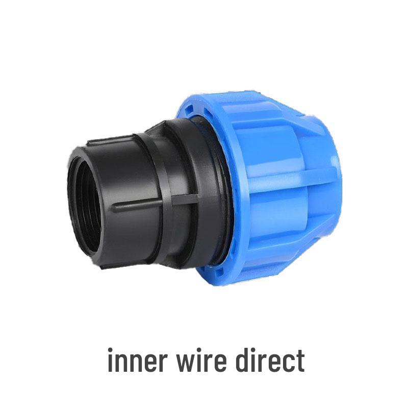 Blue Cap Quick Connect Water Pipe Fittings: No-Heat Fusion Repair Elbow, Tee, Ball Valve, Union Accessories