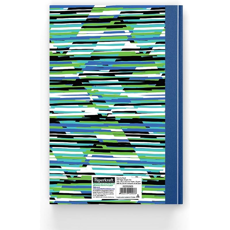 Paperkraft Signature Series Executive Notebook - 243Mm X 182Mm, Hard Cover, Single Line