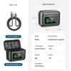 For Insta360 X5 Battery 2850mAh And LCD Dual ChannelFast Charger Hub Power Accessories For Insta 360 ONE X 5 Action Camera