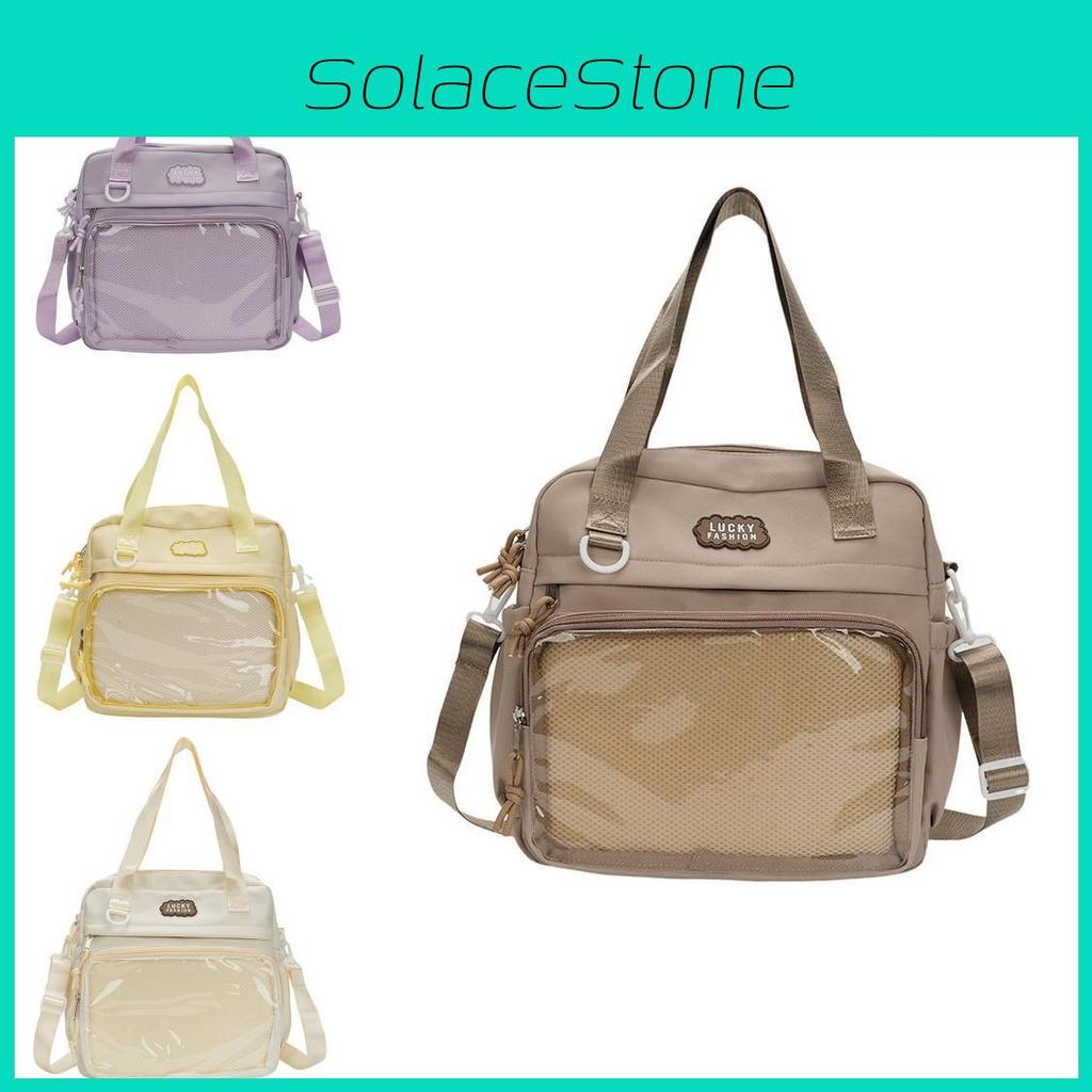 Stylish Casual Crossbody Tote Bag For Students With Multiple Color Options And Fashionable Look