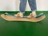 Maple Wood Flat Balance Board for Yoga and Ski Training