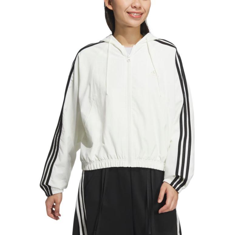 Adidas 3 Stripes Jacket Women's White JW4644