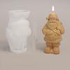 Elk Christmas Candle Mold Christmas Tree Plaster Mold Candle Making Tools  Festival Decorations