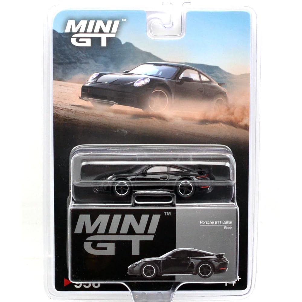 MINI GT масштаб 1:64 PORSCHE 911 DAKAR (ЧЕРНЫЙ) MGT00958-BL синий
