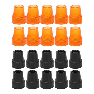10 stücke Krückenspitze Gummi 19mm Innendurchmesser Rutschfestigkeit Universal Heavy Duty Gehstockspitze