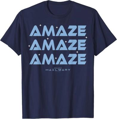 Project Hail Mary Amaze Repeat Typografie Poster T-Shirt