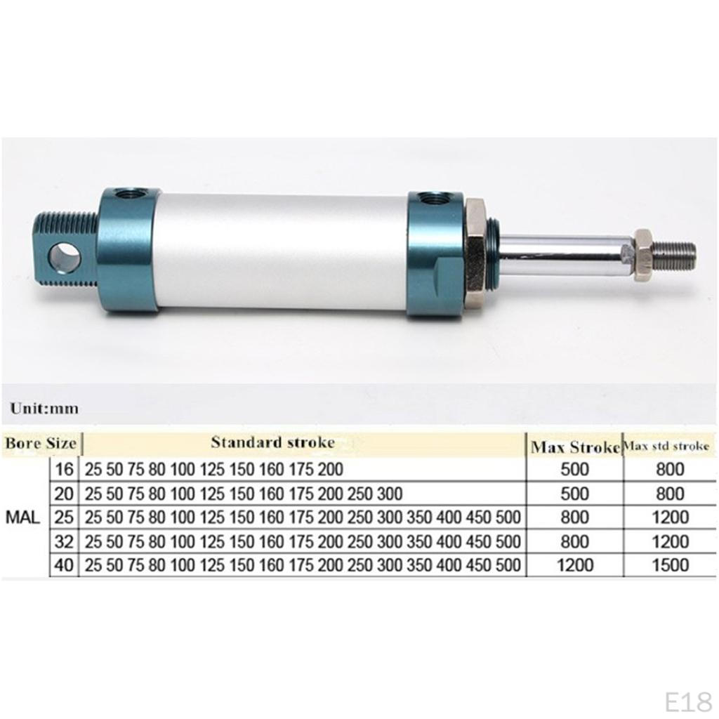 MAL20 válec z hliníkové slitiny