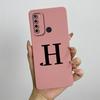 For Xiaomi Redmi Note 8 Case Redmi Note 8T Cover Redmi Note 8 Pro Cases Luxury Letters Square Phone Case Shockproof Back Cover