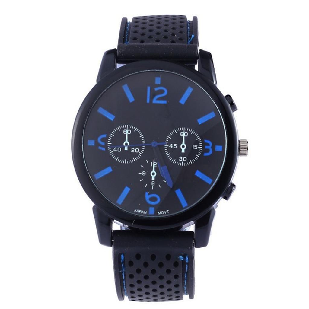 Men's Waterproof Luminous Running Alarm Clock Watch