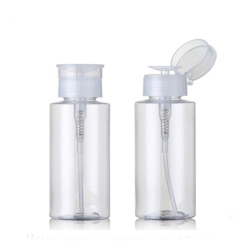 120/150/200ml Makeup Remover Dispenser Bottles Empty Alcohol Refillable Bottles Nail Polish Remover Pressed Toner Nail Lotion