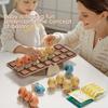 Counting Tree Egg Balance Board Game Interactive Stackable Balance Tree Game  Tabletop Game