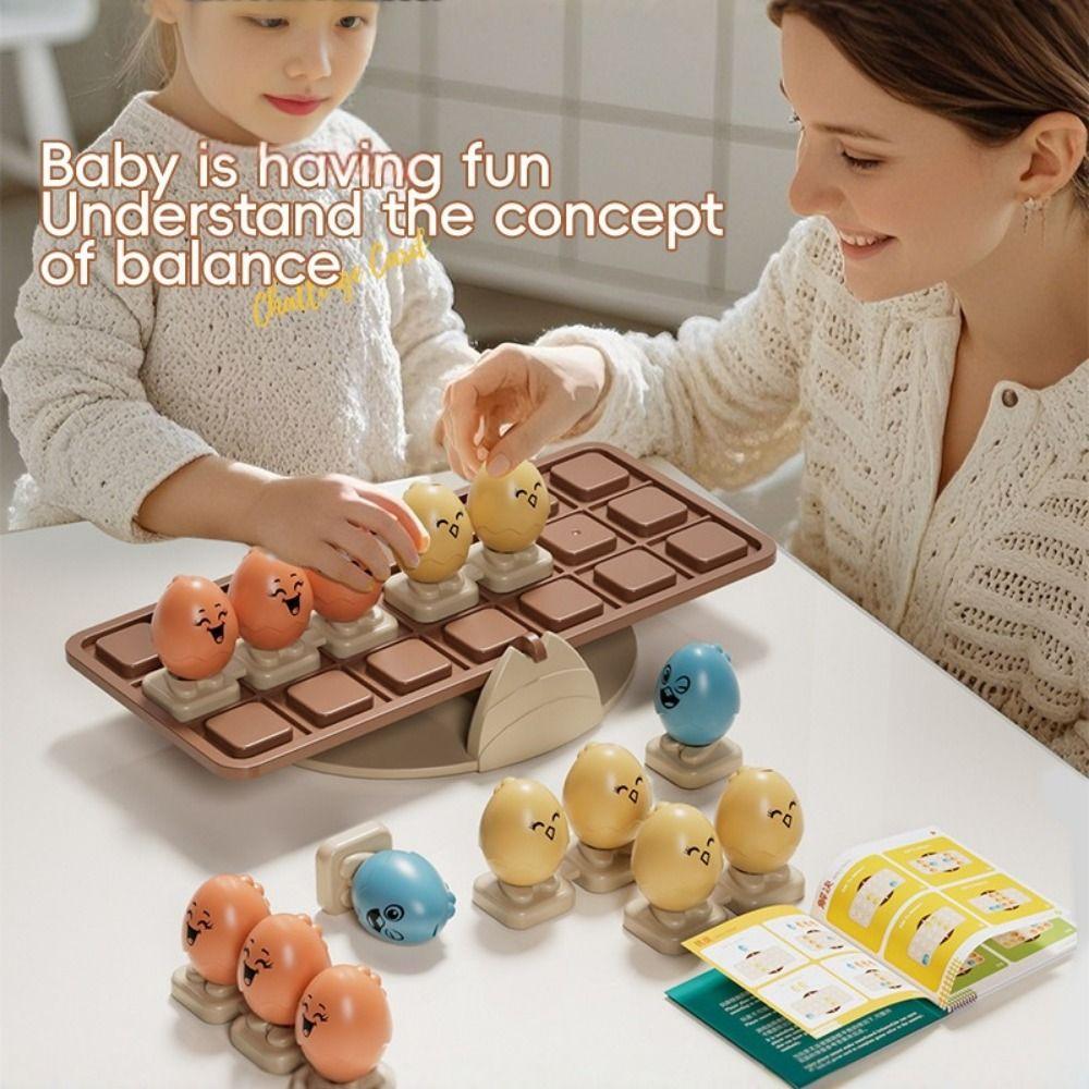 Counting Tree Parent-child Interactive Tabletop Game Egg Stackable Balance Tree Game  Tabletop Game