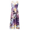 Women's Summer Casual Fashion Easter Printed Sleeveless Round Neck Pocket Dress