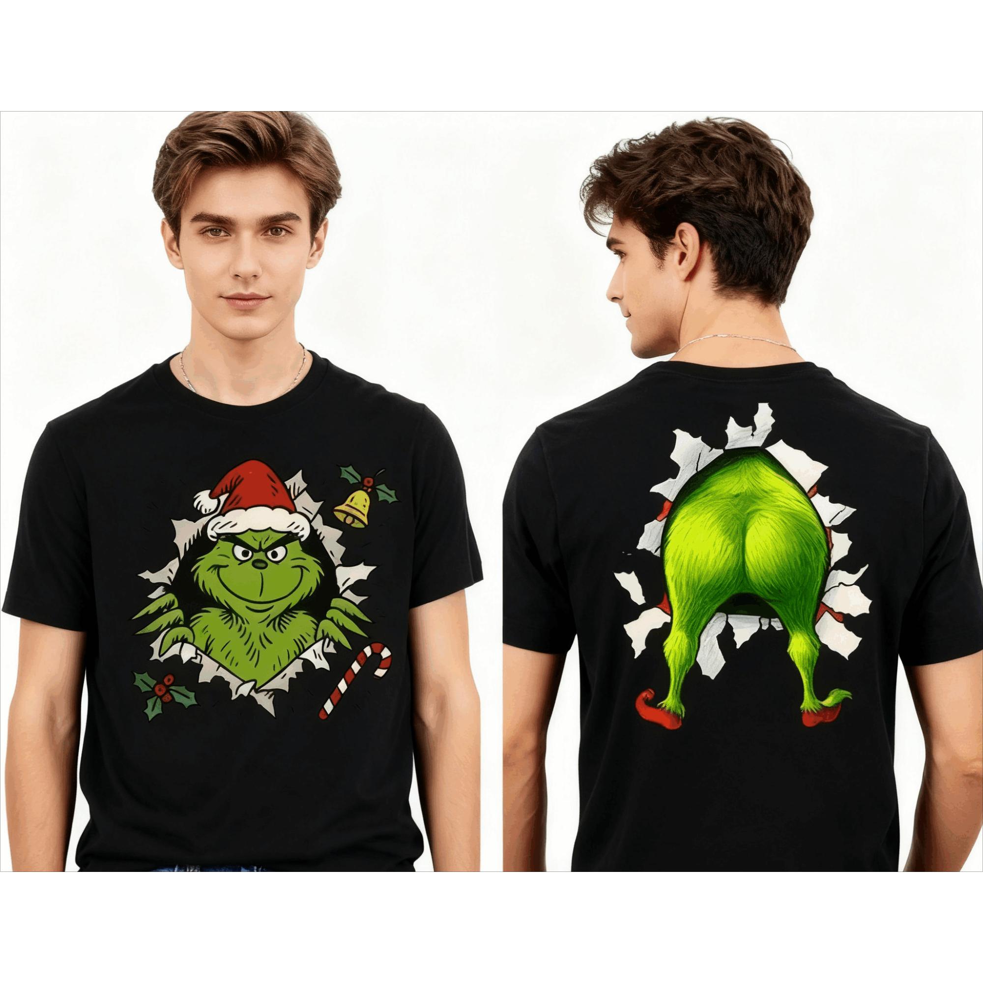 Christmas TShirtMerry Christmas Grinchs HO HO TShirtMerry Christmas Holiday TShirt 4XL