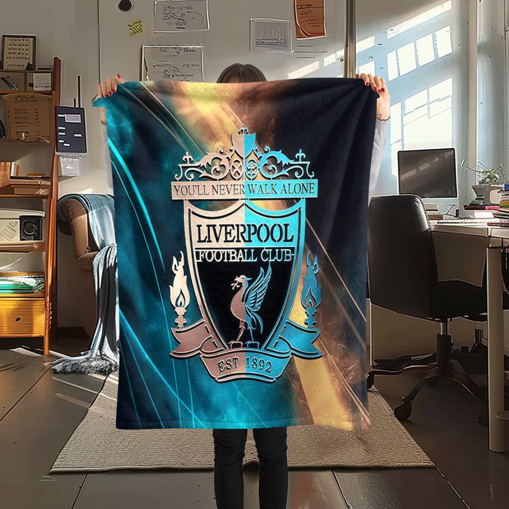 Liverpool Football Club3 Flannel Blanket, High quality Comfortable for All Seasons, Home Decor, Warmth and Comfort