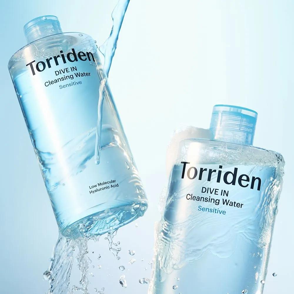 [Pack of 2] TORRIDEN Dive-in Low Molecular Weight Hyaluronic Acid Cleansing Water 400ml