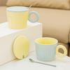 High value Contrasting Mug Ins Style Niche Design Mug Gift Box Creative Water Cup Coffee Cup