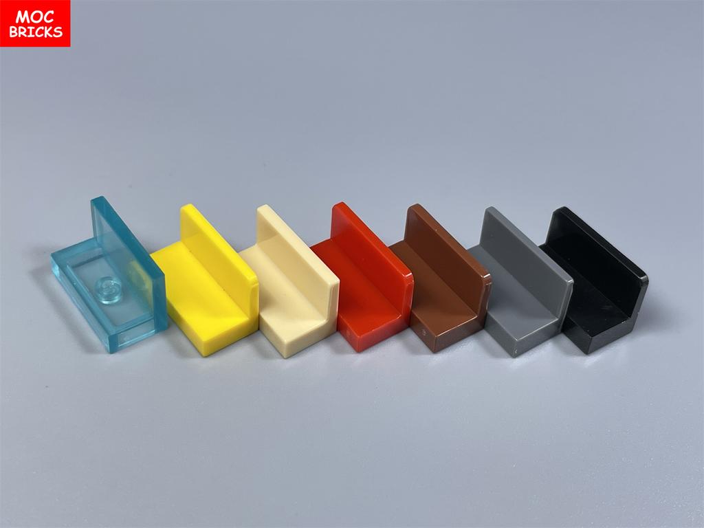Mattoncini MOC 1x2x1 1x1x1 2x2 Angolo Pannello Finestra Trasparente Mattoncino 6231 4865 91501 Accessori Acquario Blocchi da Costruzione Giocattoli per Bambini