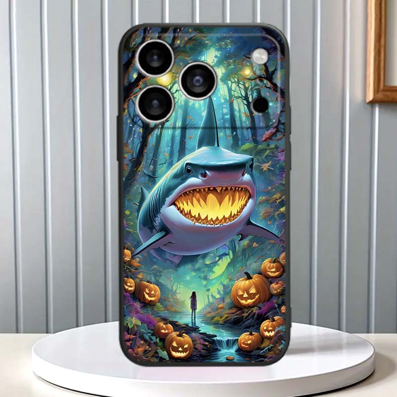 

Чехол для телефона с дизайном Аниме Биология Для Apple iPhone 17 16 16E 15 14 13 12 11 Pro Max Plus Черный Мягкий Силикон iPhone 12