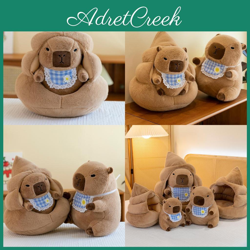 Capybara Plush Toy With Pp Cotton Filling For Kids And Collectors