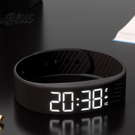 Student Silent Alarm Clock Bracelet Vibrating Reminder Watch Digital